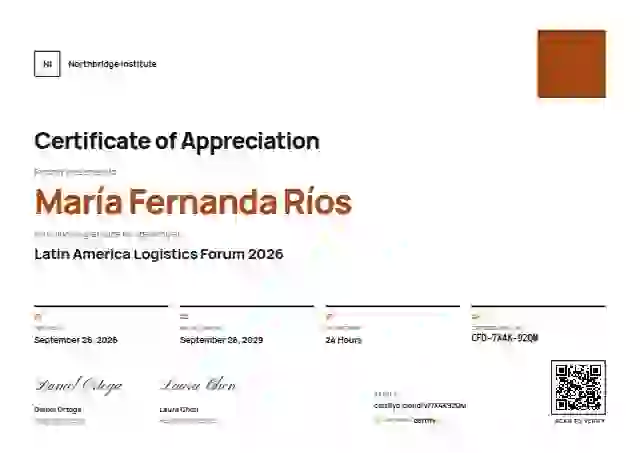Swiss Grid Orange Deep Huge Square conference speaker certificate template