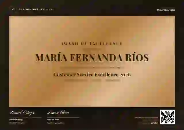 Plantilla de certificado Award Plaque Bronze No Screws de premios y logros