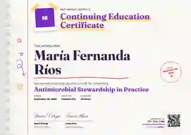 Notebook Page Amethyst No Sticker continuing education certificate template