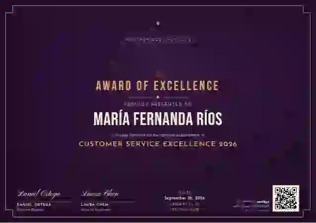 Plantilla de certificado Art Deco Aubergine Single Frame de premios y logros
