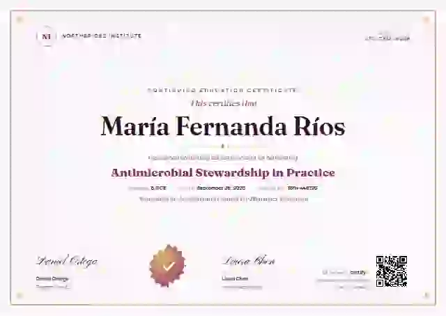 Plantilla de certificado Classic Seal Mulberry de educación continua