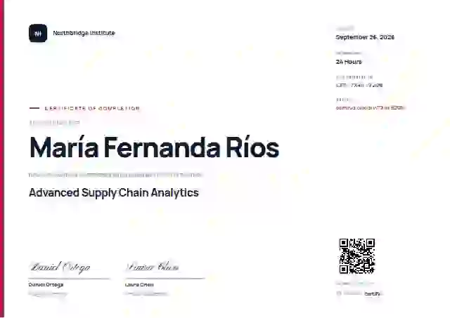 Plantilla de certificado Modern Minimal Rose de finalización de curso