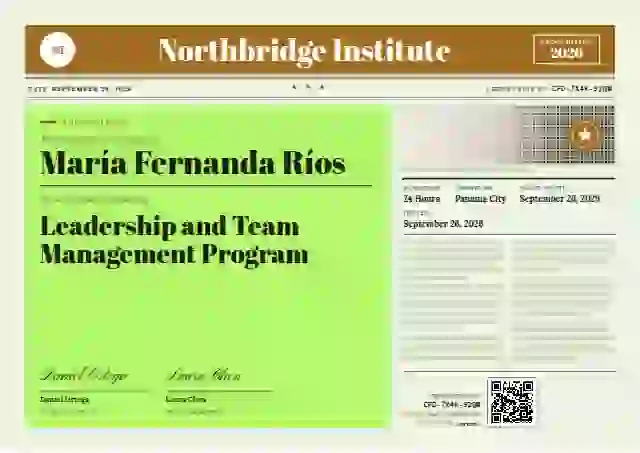 Newspaper Front Amber latin america certificate template