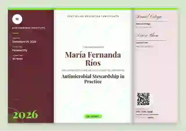 Tri-fold Programme Ruby continuing education certificate template