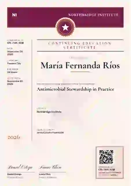 Decree Folio Raspberry continuing education certificate template