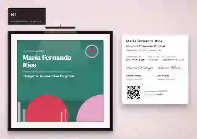 Gallery Placard Seafoam volunteer appreciation certificate template
