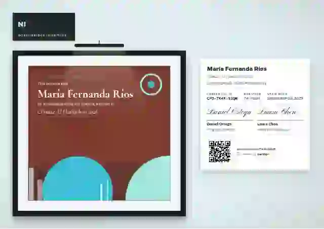 Gallery Placard Vermilion hackathon certificate template