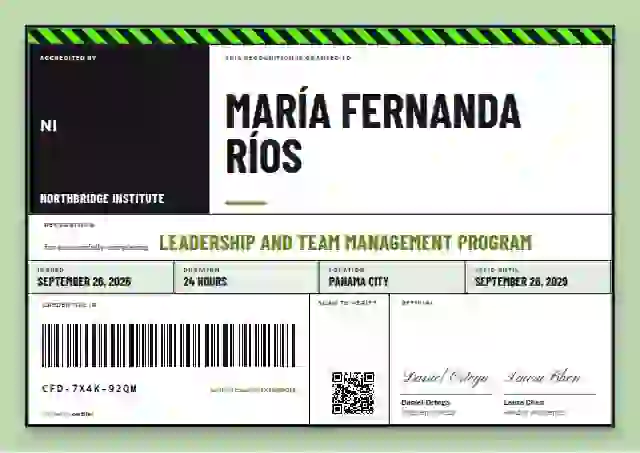 Pallet Label Lime latin america certificate template