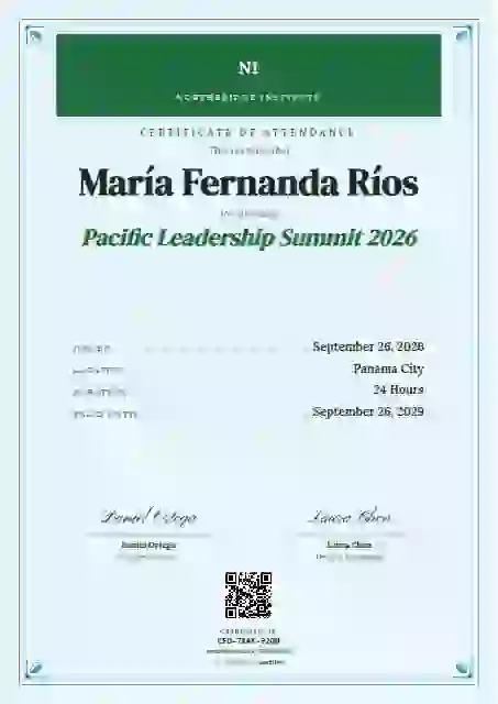 Menu Card Jade No Flourish event attendance certificate template