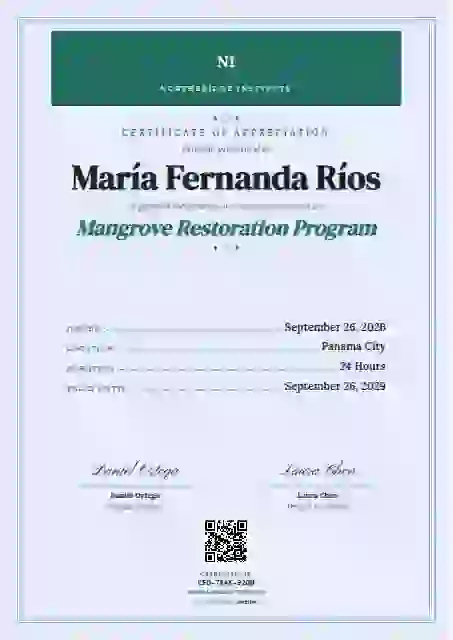 Menu Card Seafoam No Fleuron Corners volunteer appreciation certificate template