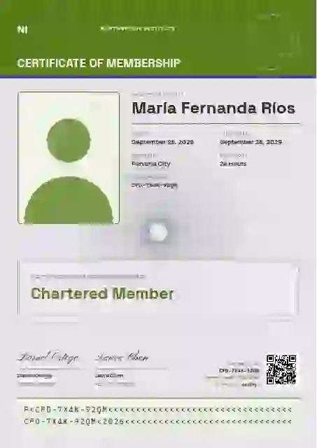 Passport Page Lime No Visa Stamp membership certificate template
