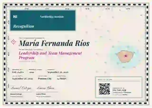 Plantilla de certificado Nautical Chart Cerulean de latinoamérica