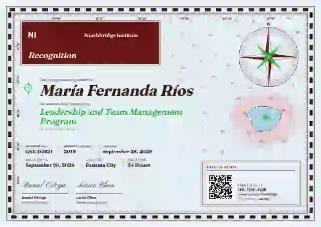 Plantilla de certificado Nautical Chart Scarlet de latinoamérica