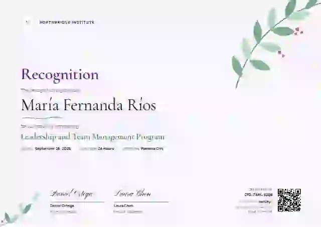 Plantilla de certificado Botanical Lavender de latinoamérica