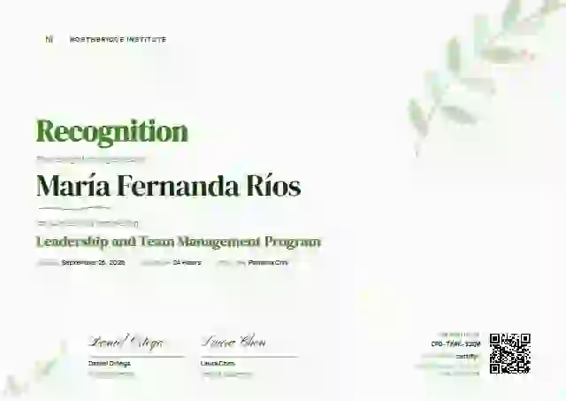 Plantilla de certificado Botanical Moss de latinoamérica