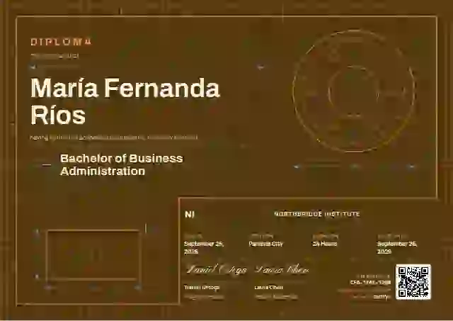 Plantilla de certificado Workshop Blueprint Vermilion de diploma académico