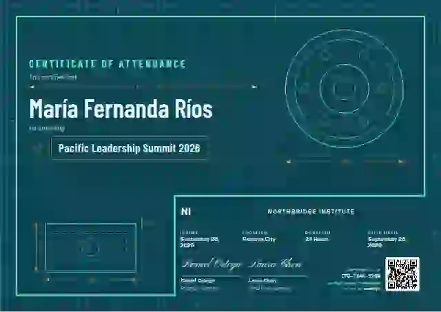 Plantilla de certificado Workshop Blueprint Seafoam de asistencia a eventos