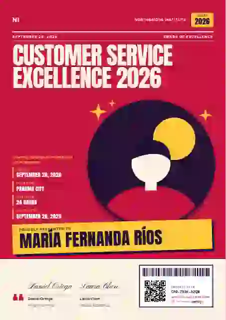 Magazine Cover awards and achievement certificate template