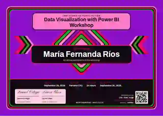 Mola Panel Raspberry webinar and workshop certificate template