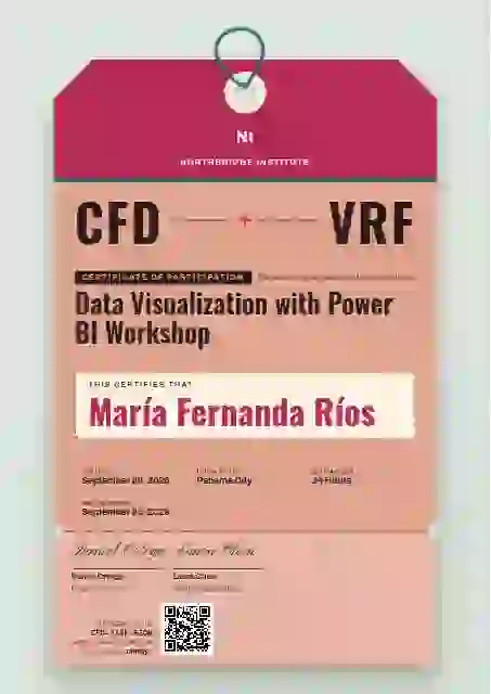 Luggage Tag Ruby webinar and workshop certificate template