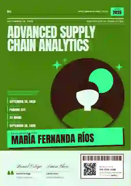 Magazine Cover Fern course completion certificate template