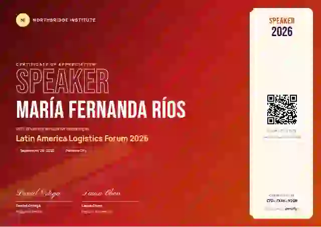 Festival Crimson conference speaker certificate template