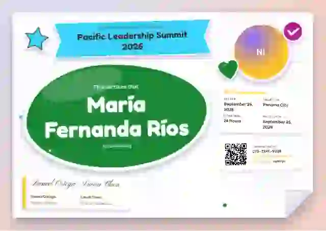Sticker Sheet Soft Meadow event attendance certificate template