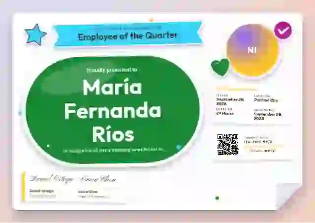 Sticker Sheet Soft Meadow Pill Name Sticker employee recognition certificate template