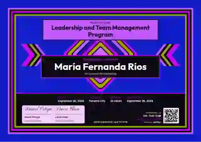 Mola Panel Orchid Square Cuts latin america certificate template