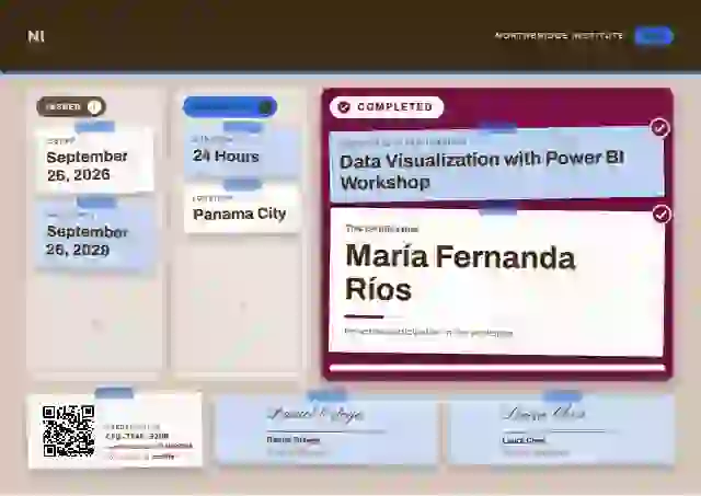 Kanban Board Raspberry webinar and workshop certificate template