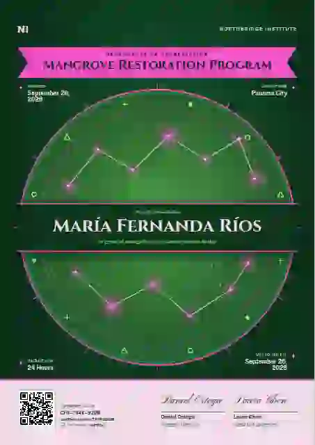 Plantilla de certificado Constellation Chart Magenta de reconocimiento a voluntarios