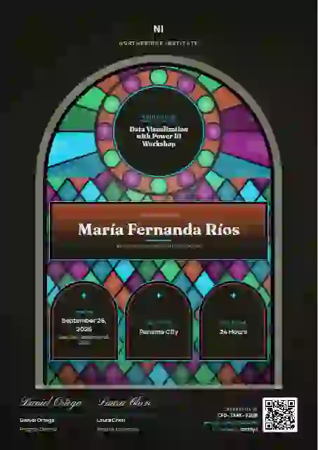Stained Glass Jade webinar and workshop certificate template