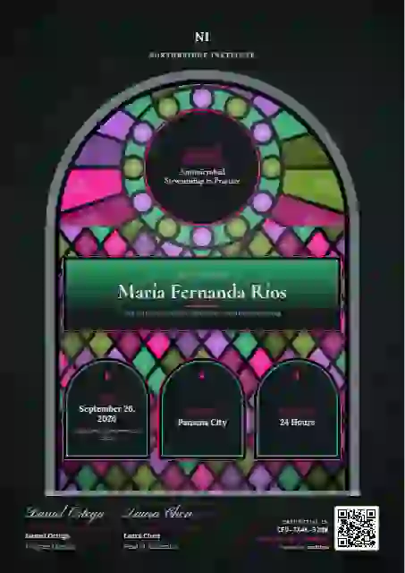 Plantilla de certificado Stained Glass Orchid Heavy Lead Lines de educación continua