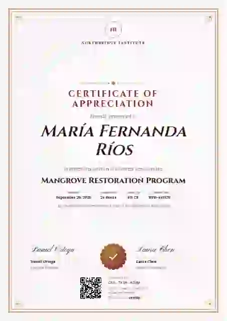Portrait Classic Burgundy volunteer appreciation certificate template