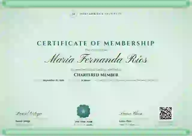Scroll Parchment Mint membership certificate template