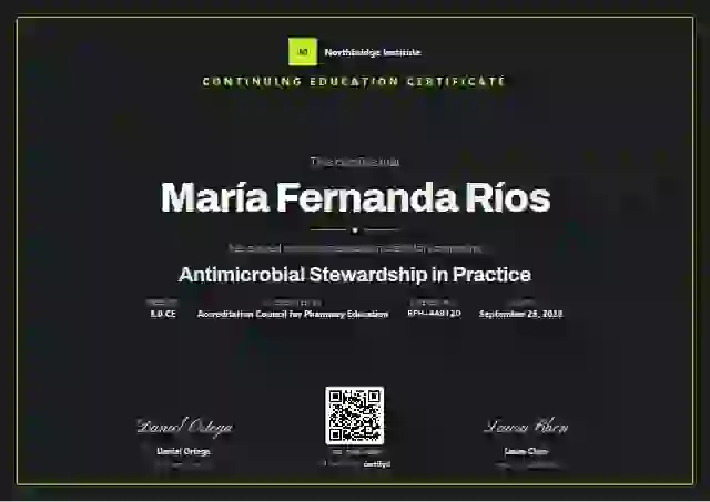 Orchid continuing education certificate template