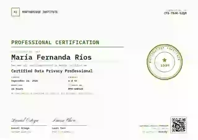 Rubber Stamp Olive Ink professional certification certificate template