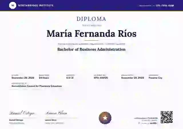 Diploma Subfields Indigo academic diploma certificate template
