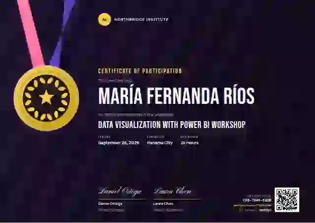 Sports Medal Violet webinar and workshop certificate template