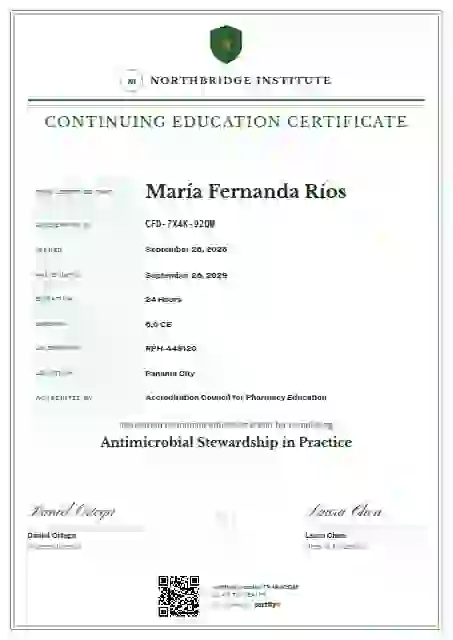 Civic Ledger Forest continuing education certificate template