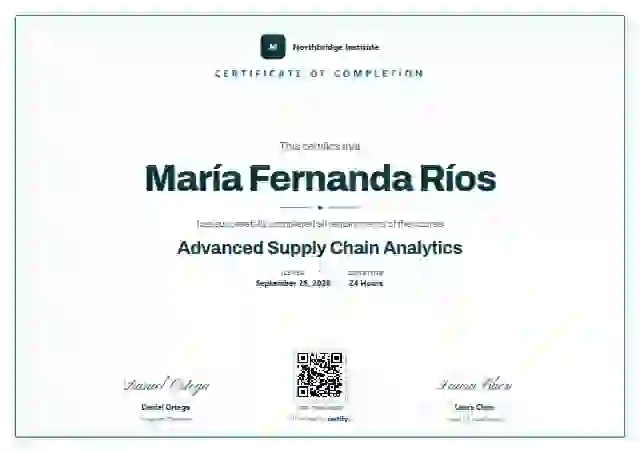 Monarch course completion certificate template