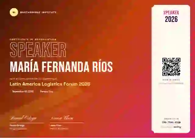 Festival Ember conference speaker certificate template