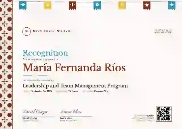 Latin Heritage Coral latin america certificate template