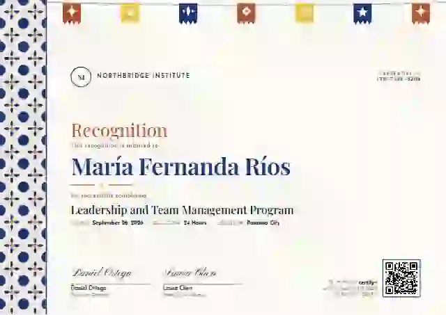 Latin Heritage Lapis latin america certificate template