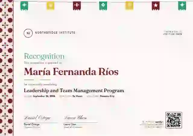 Latin Heritage Pomegranate latin america certificate template