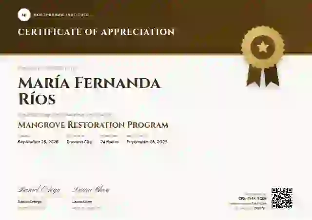 Seal Masthead Amber volunteer appreciation certificate template