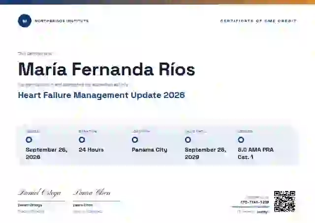 Plantilla de certificado Training Timeline Azure de salud y educación médica continua