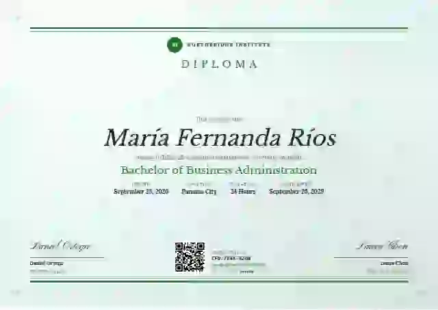 Plantilla de certificado Letterpress Meadow de diploma académico