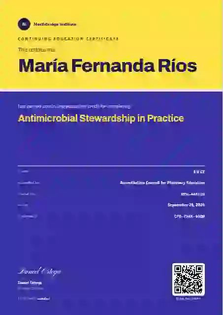 Marina continuing education certificate template