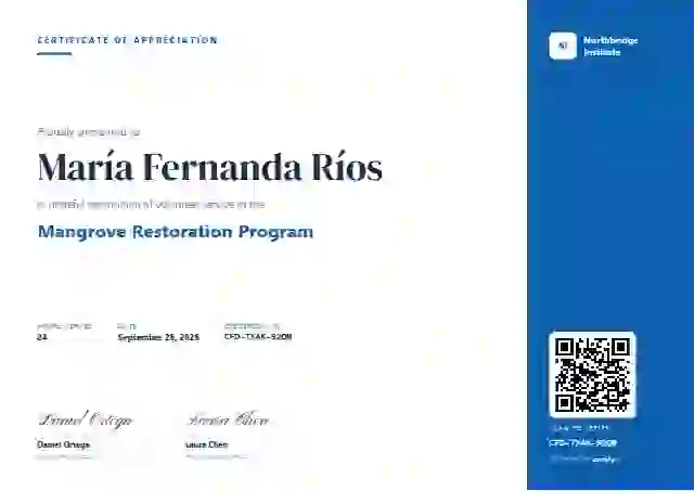 Cedar volunteer appreciation certificate template